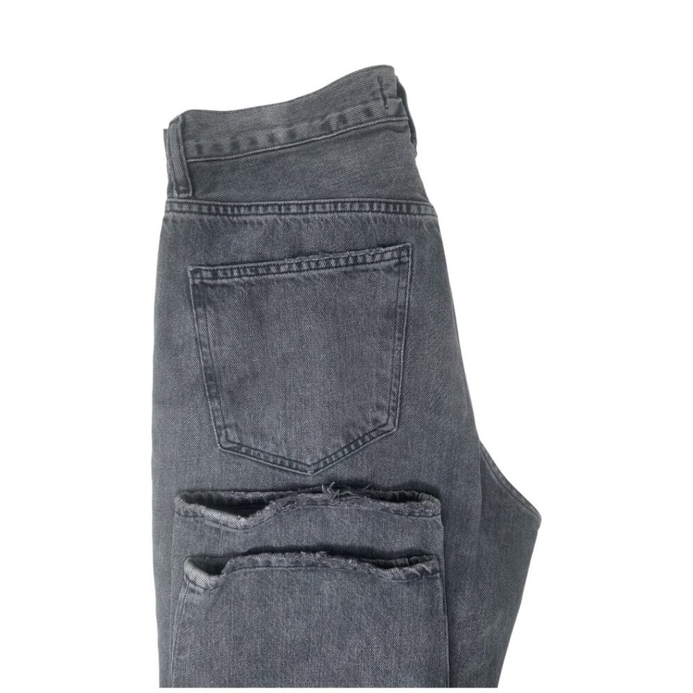 Agolde Criss Cross Straight Leg High Rise Jeans Size 26 In Synchronize Wash - Picture 6 of 10